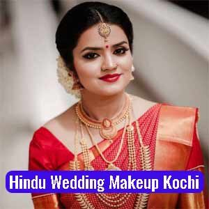 hindu wedding makeup kochi